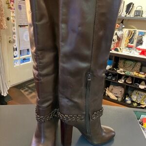 Tory Burch Knee high Brown Boots…Size 6